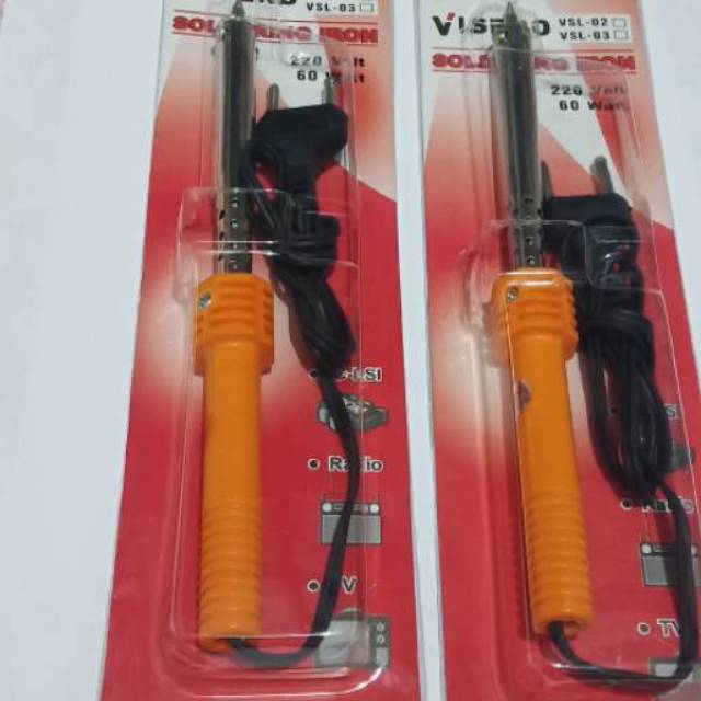 Solder plastik 60w visero