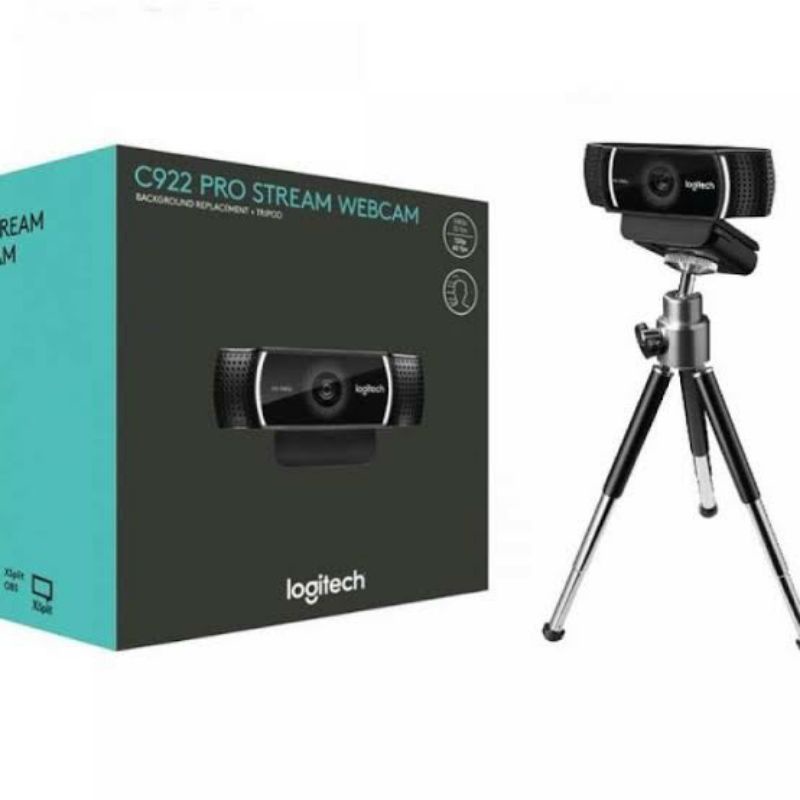 Webcam Logitech C922 Pro- Free Tripod