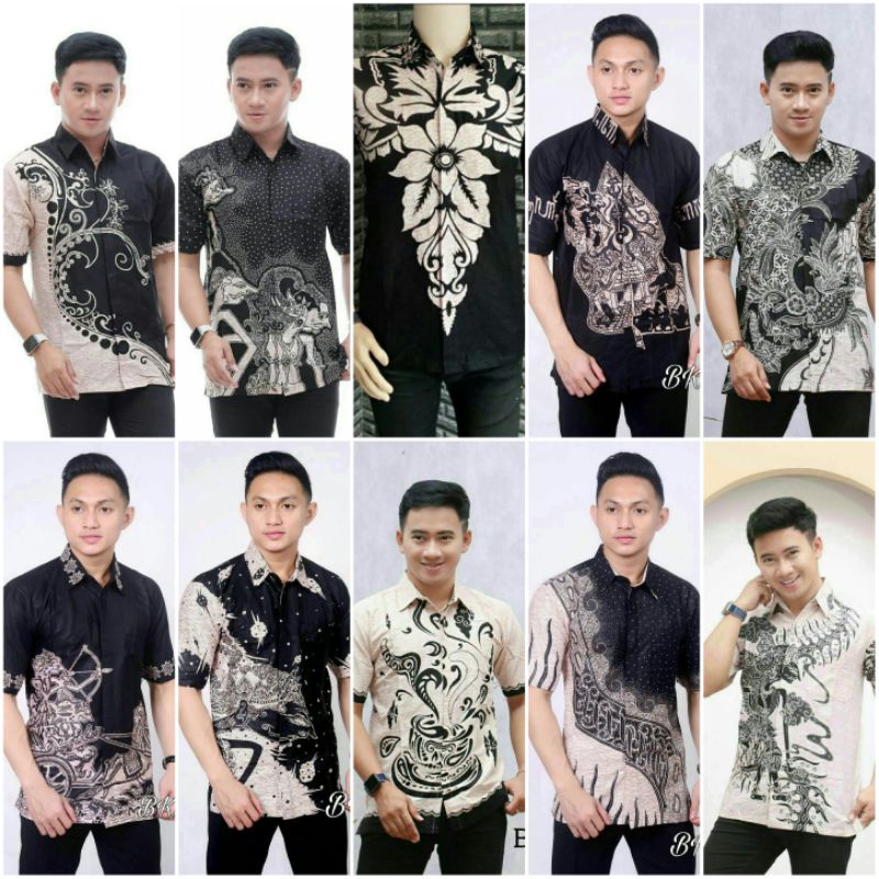 HEM BATIK PRIA RANDOM