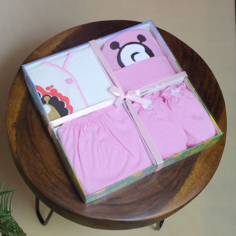 GIFT SET-KADO BAYI BARU LAHIR-BABY GIFT SET VINATA MIKA-BABY SET BAJU BAYI-PAKET KADO BAYI KOMPLIT