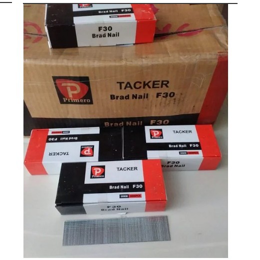 

Refill Air Nailer Isi Paku Tembak Staples 5000pcs 30mm F30 Brad Nailer