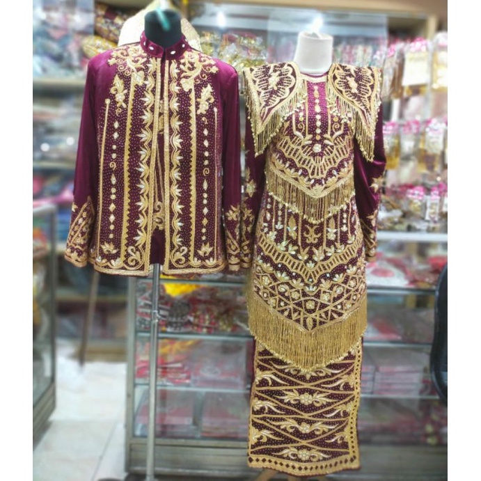 baju pengantin adat minang padang