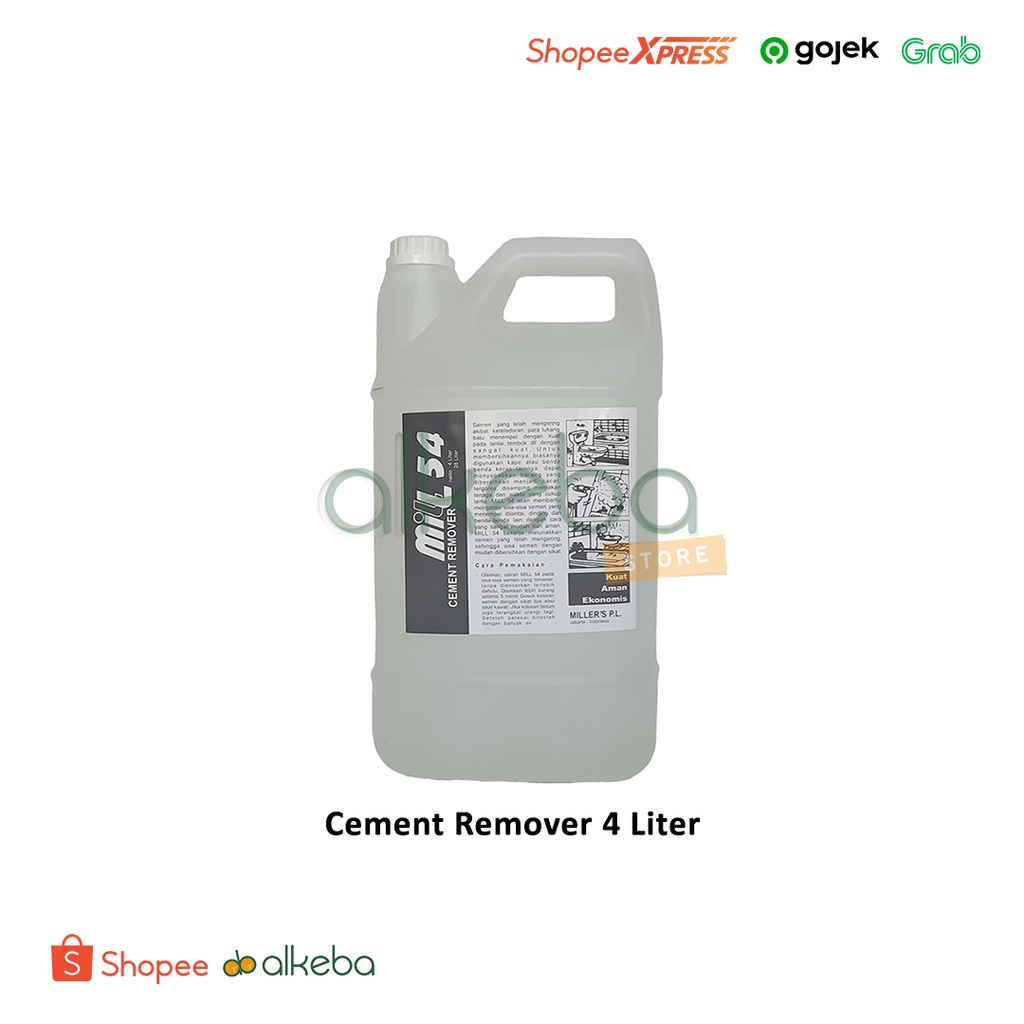 CEMENT REMOVER 4 LITER / penghilang semen