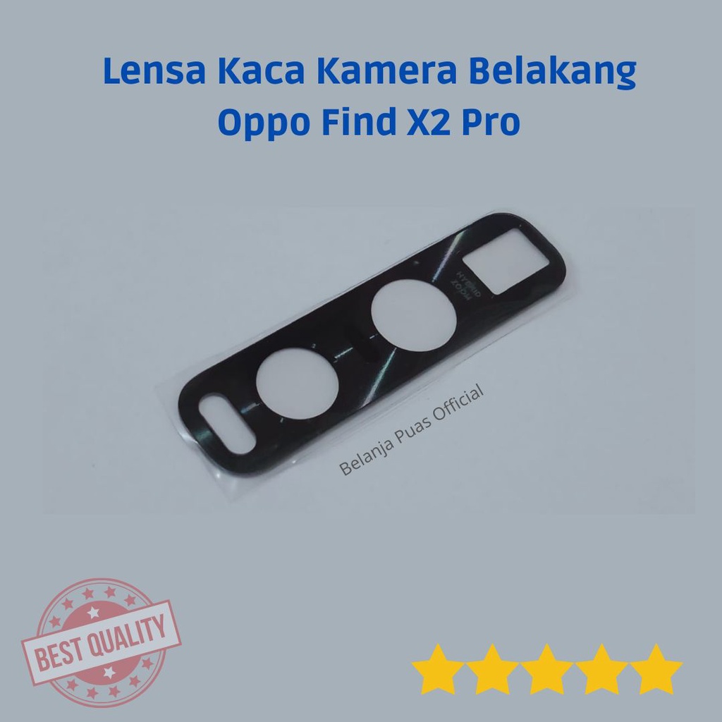 Lensa Kaca Kamera Belakang Oppo Find X2 Pro FindX2 Pro Find X 2 Pro