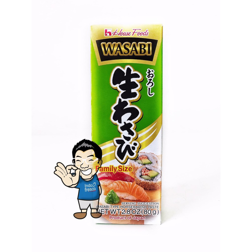 

PROMO HOUSE NERI WASABI TUBE JUMBO- PASTA WASABI 80GR TERMURAH