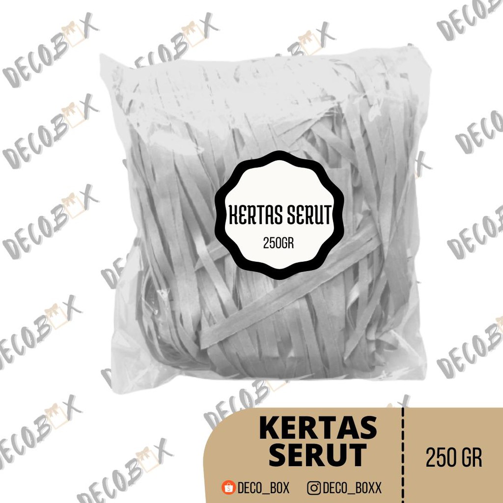 

Kertas Potong Kertas Cacah Kertas Serut Kertas Shredded & Shredded Paper Termurah 250gr