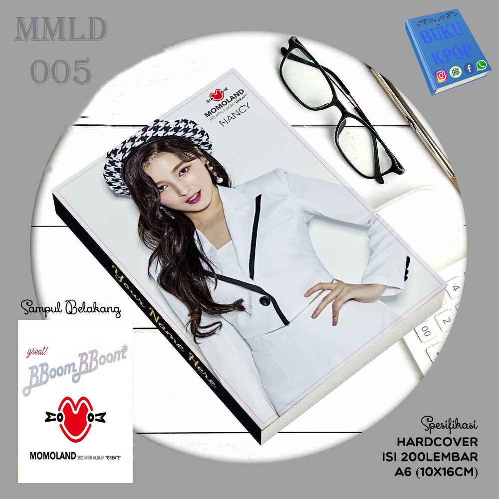 

BUKU TULIS KPOP / NOTEBOOK MOMOLAND Bboom Bboom
