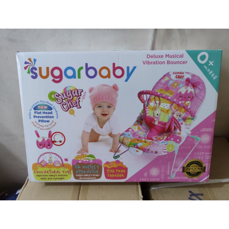 Spacebaby SugarBaby Bouncer Deluxe 1 Recline