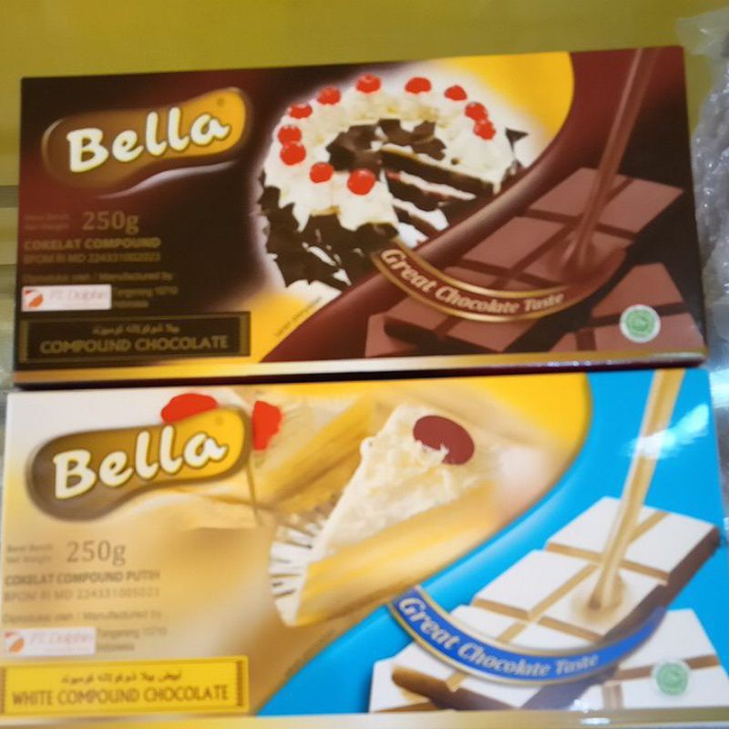 

Bella Chocolate Compound - 250gr