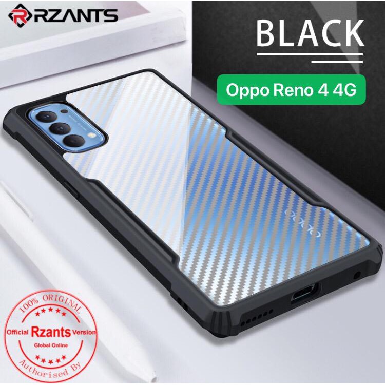 Case Oppo Reno 6 4G 4f 4 4G Bening Softcase Clear Carbon Casing Cover Silkon Handphone Soft Case