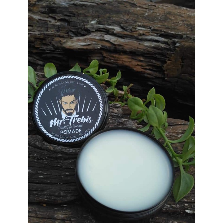 Pomade Oil Based 100 Gram Paket Grosir 10 Pcs Minyak Rambut Pomade Mr Terbis + Free Sisir dan Bubble Wrap