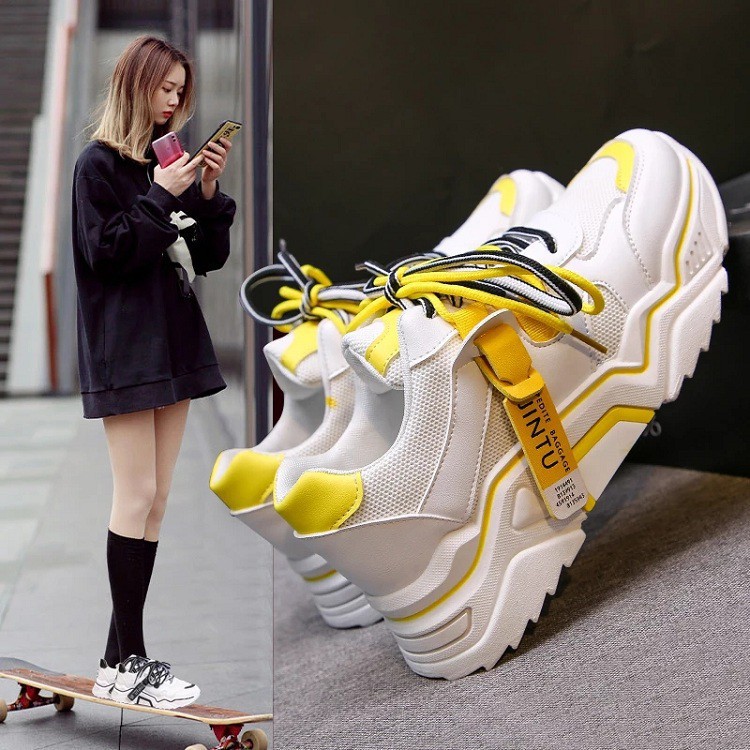 12.12 SALE Sepatu Wanita / Sneakers Wanita JNT ( KOREA JINTU 02 )-1