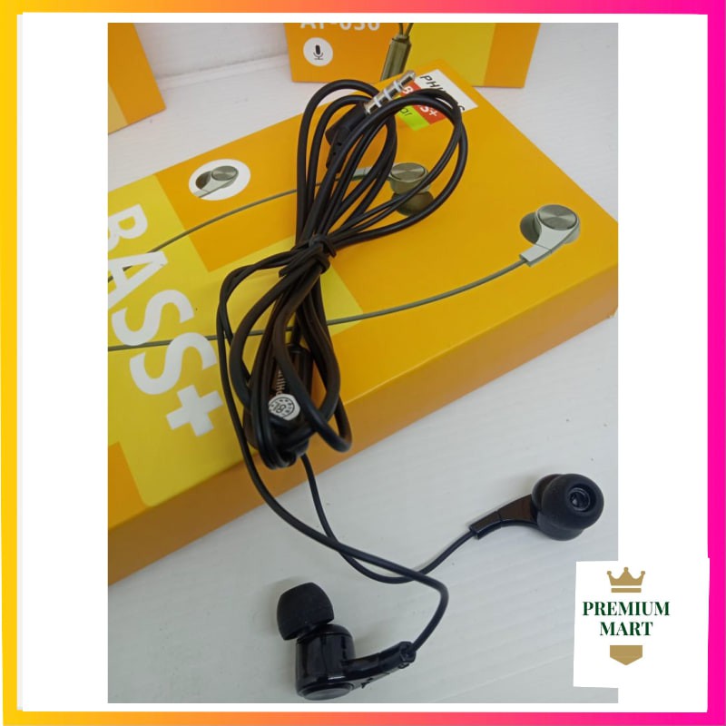 Headset / Handsfree / Earphone Philips AT-036 Super Bass High Quality Stereo [PM]