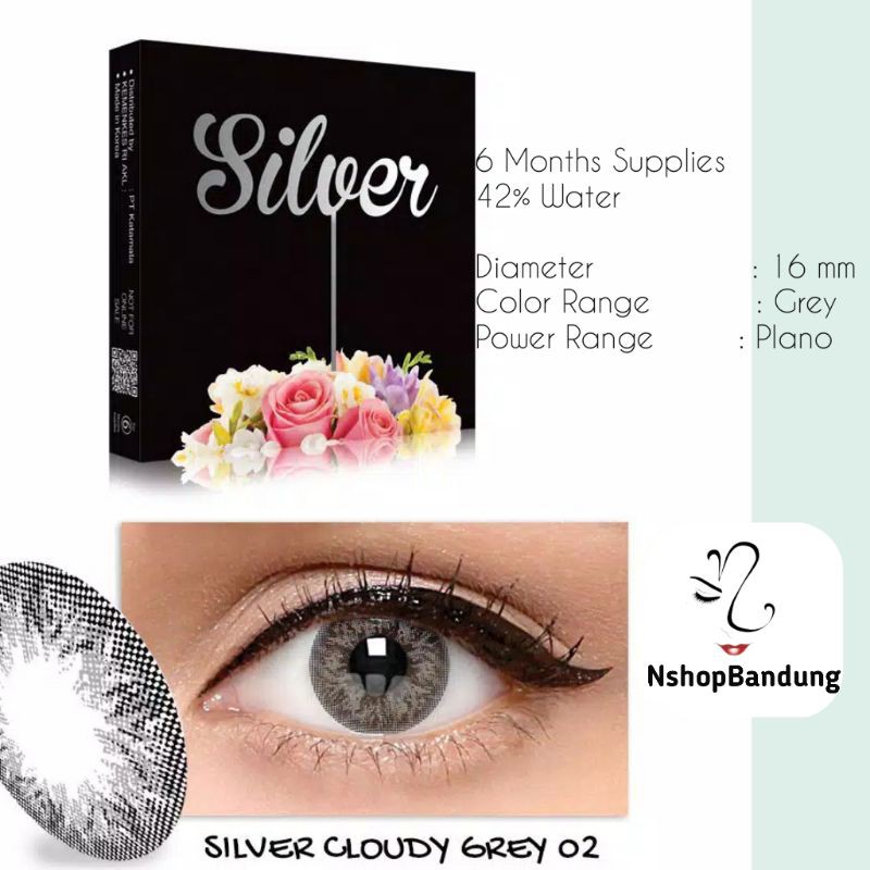 SOFTLENS ICE SILVER - NORMAL GREY