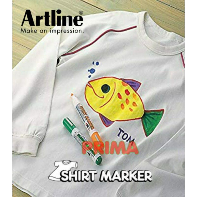 

SPIDOL KHUSUS KAIN / SPIDOL UNTUK BAJU / ARTLINE T SHIRT MARKER