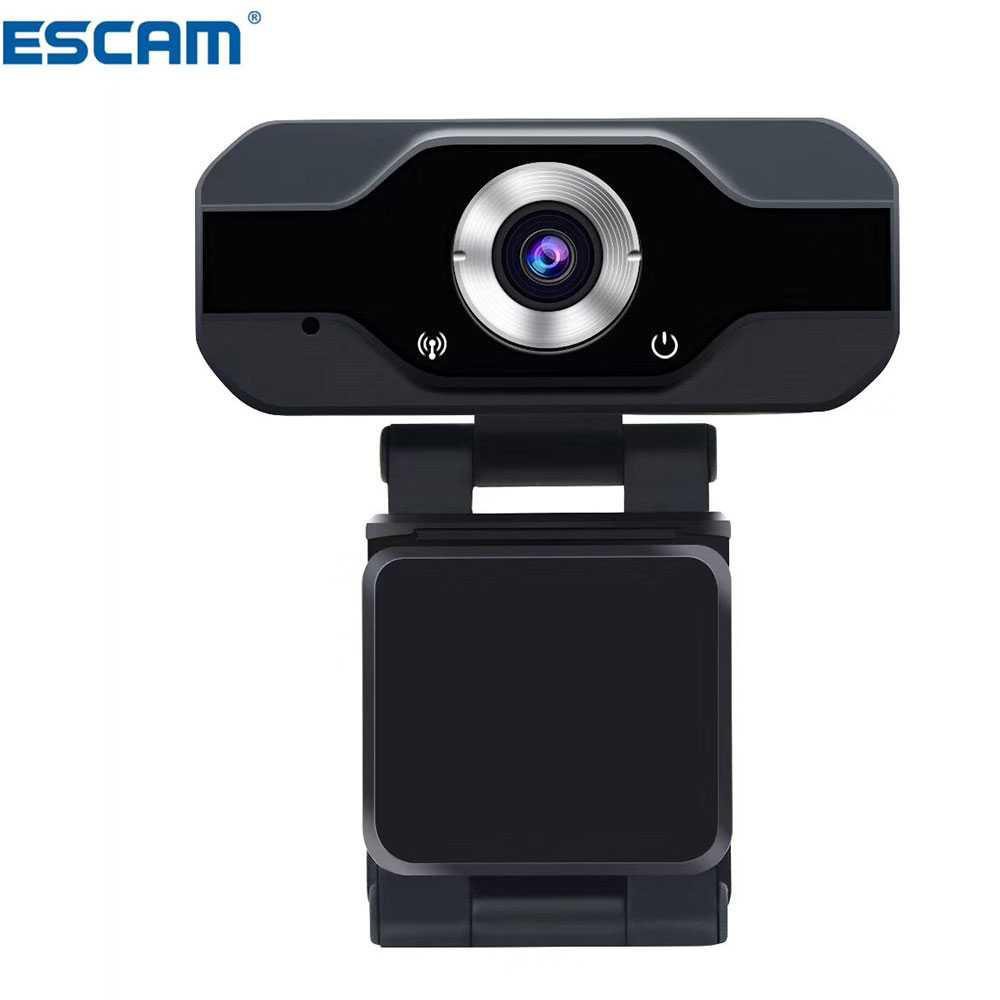 ESCAM HD Webcam Desktop Laptop with Microphone Video 2MP 1080P PVR006