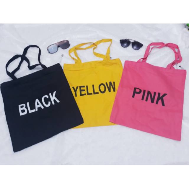 Totebag Colors / Slingbag Canvas / Totebag Canvas