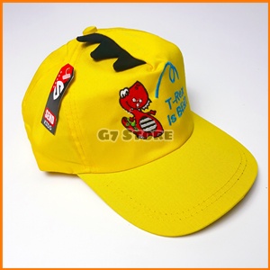 Topi anak laki laki perempuan Dino Motif Tyrex Dinosaurus T-Rex keren umur 2 3 4 5 6 7 8 9 10 tahun thn-2