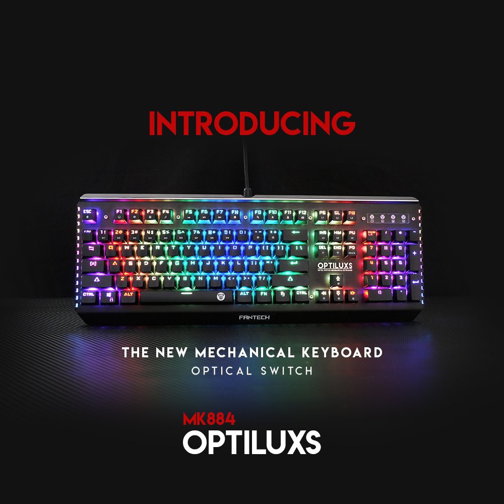 Keyboard Gaming Fantech MK884 Mechanical RGB