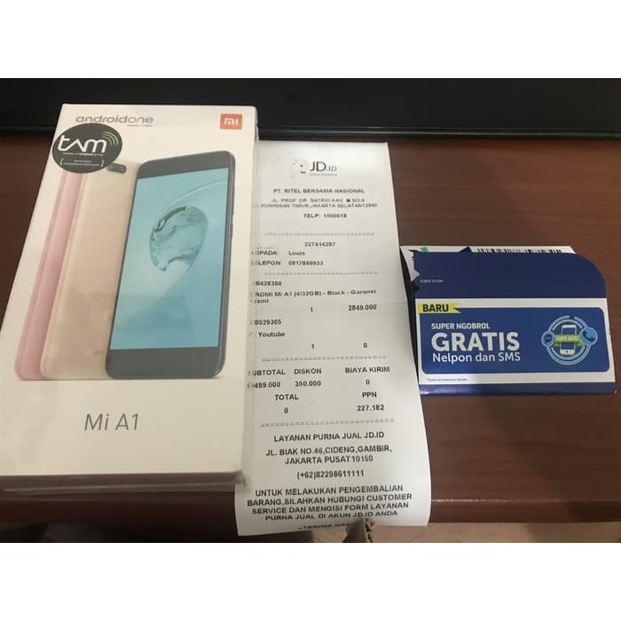 Xiaomi MiA1 TAM - Hitam