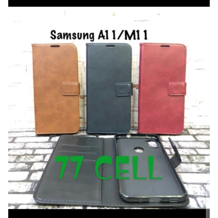 Case Dompet Samsung A11/M11
