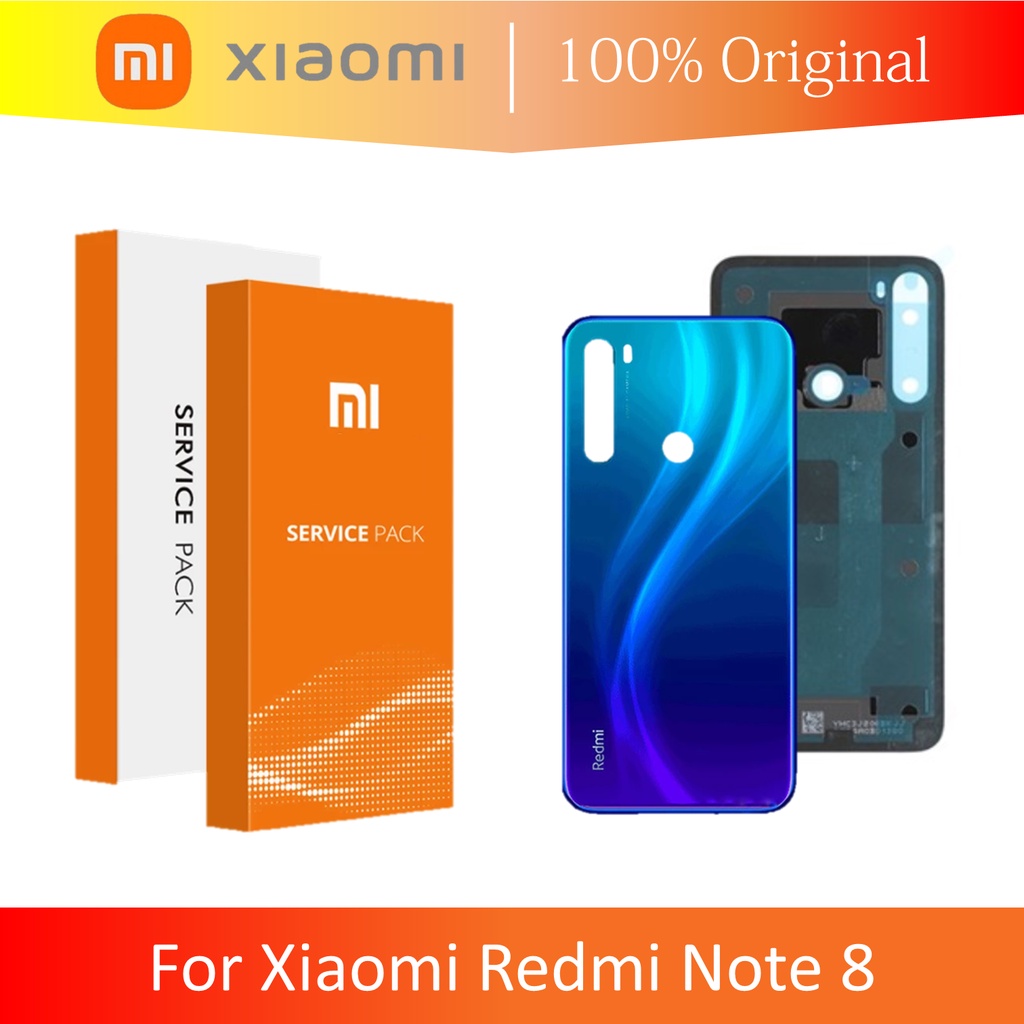 [ CHECK.ID ] BACKDOOR BACK COVER CASING XIAOMI REDMI NOTE 8 ORIGINAL