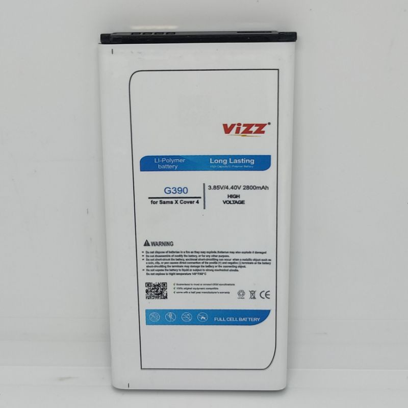 Baterai Batre Vizz Samsung X Cover 4 G390 Original Vizz