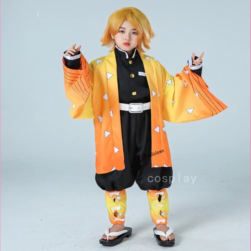 kostum cosplay anak demon slayer kimetsu no yaiba tanjiro nezuko shinobu zenitsu giyuu japan anime