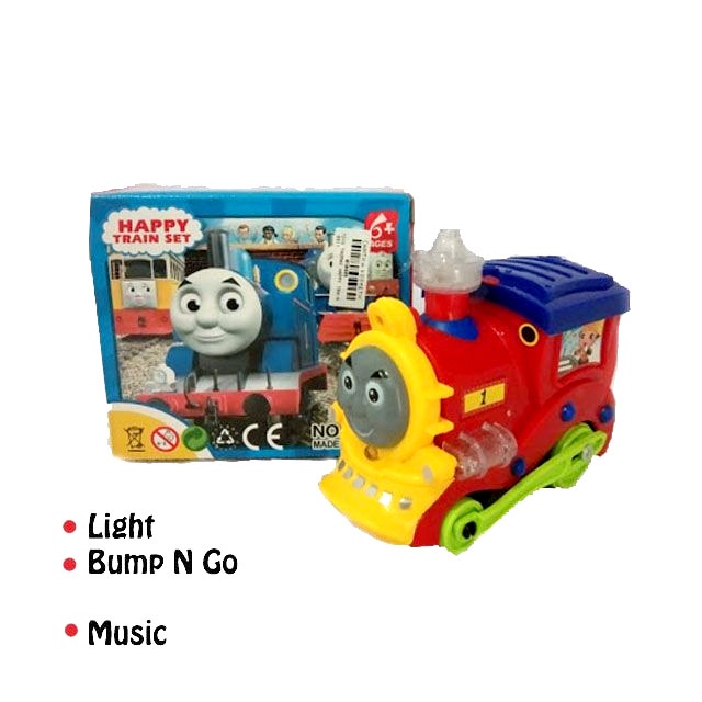 KERETA THOMAS HAPPY TRAIN 9911 - MAINAN ANAK | MAINAN KERETA THOMAS