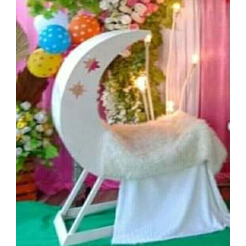 Box Bayi Bulan Sabit _ Bok Bayi _ Dekorasi Aqiqah