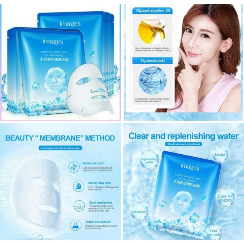 Medan Termurah  Korean Mask Hydra Soothing skin facial mask