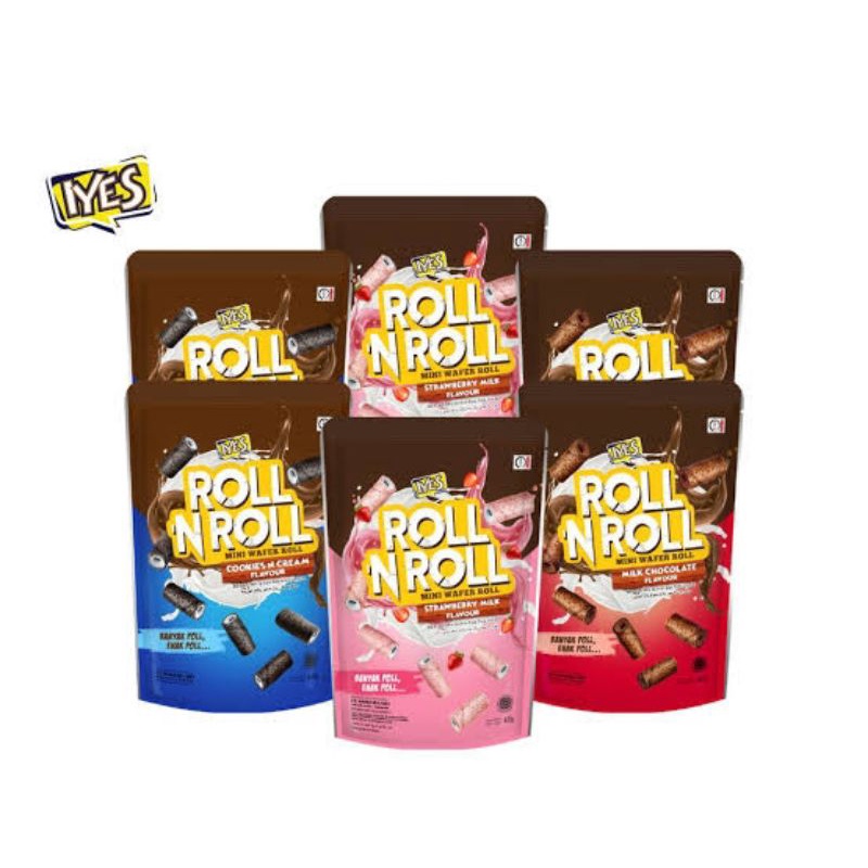 

Mini wafer Roll Iyes 40gr x 5pcs