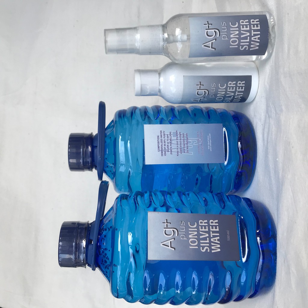 SUPER TONIC IONIC SILVER WATER AG+ / ION SILVER WATER