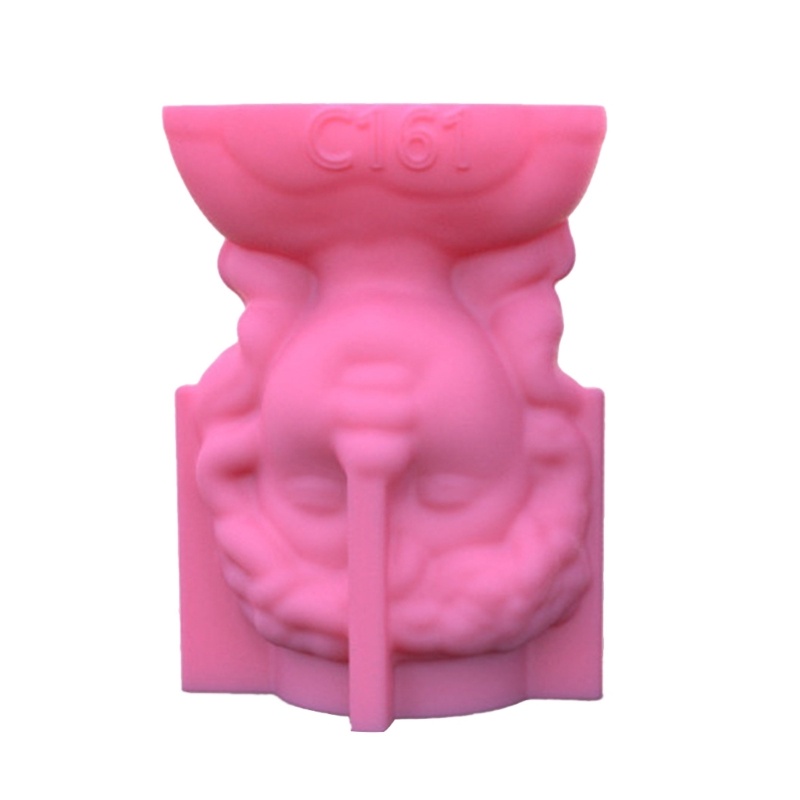 Kotak Penyimpanan Pot Bunga Sukulen 3D Bahan Silikon Untuk Dekorasi