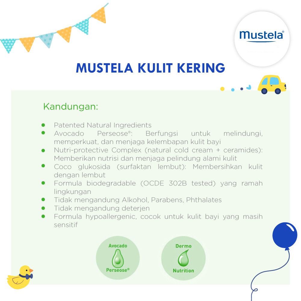 Mustela Kulit Kering / Dry Skin - Nourishing Face Cream With Cold Cream Bayi Kulit Kering Bersisik Mustela
