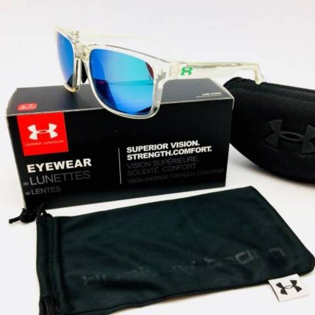 Kacamata Sunglasses Pria Under Armour Air Force Fullset