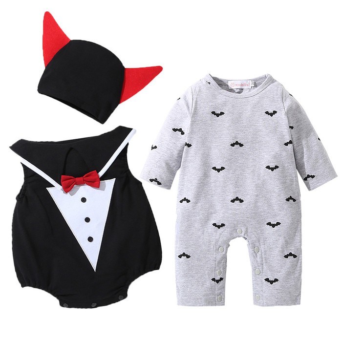 Baby bat romper bayi anak balita kostum baby costum jumper kelelawar