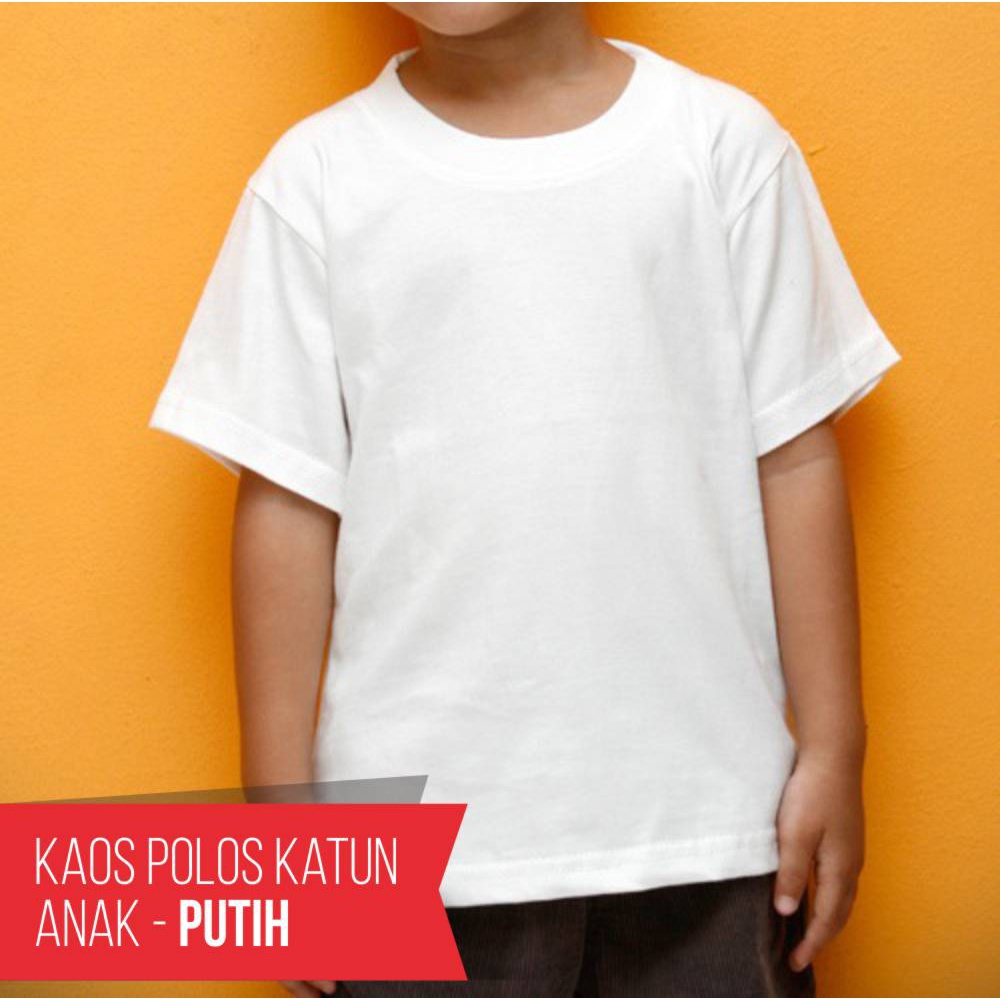 kaos anak unisex / atasan anak murah / baju anak unisex / Kaos Polos Anak Usia 1-12th Kaos Anak Unisex Cowok/Cewek Kaos Oblong Anak Baju Anak Anak/Atasan baju anak cewe cowo