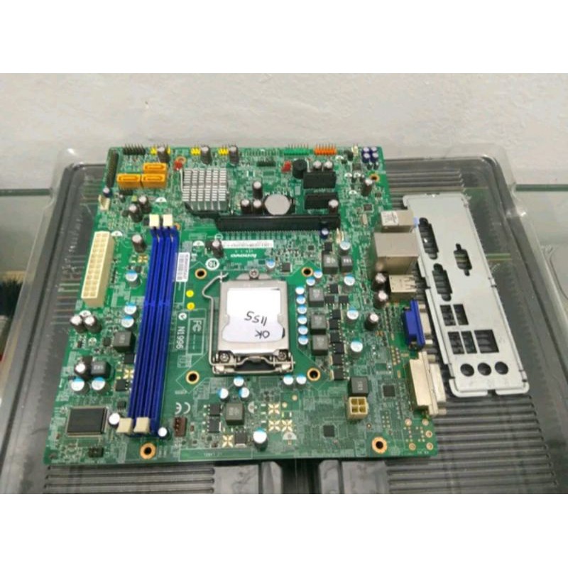 motherboard lenovo h61 socket 1155 copotan pc original sudh test
