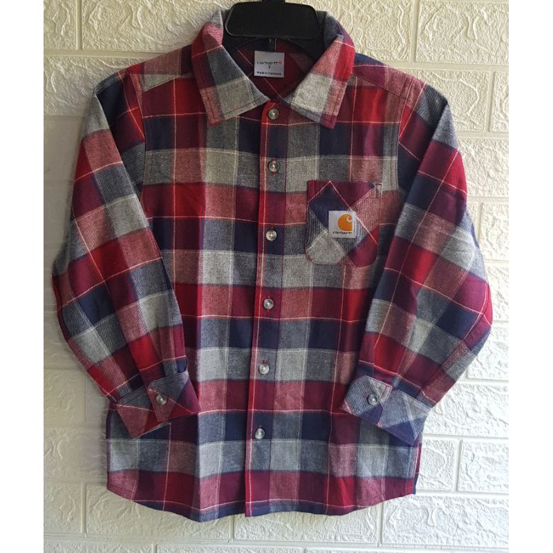 Kemeja flannel anak carhartt