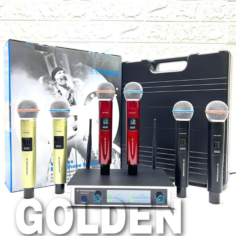 Mic Wireless Sennheiser EW100 G2 Handheld EW 100 G2