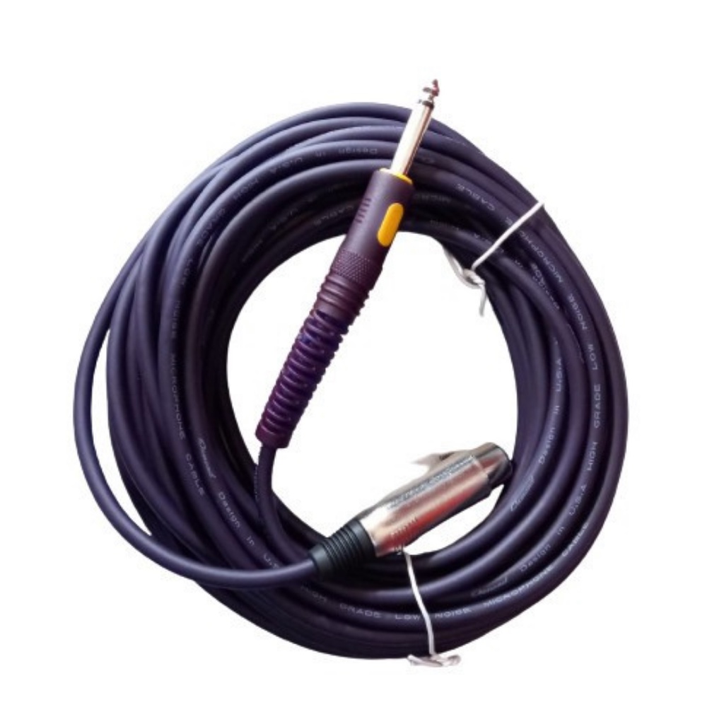 KABEL MIC 5 METER - KABEL MICROPHONE 5 METER KEABEL LISTRIK MURAH ALAT LISTRIK PERLENGKAPAN LISTRIK
