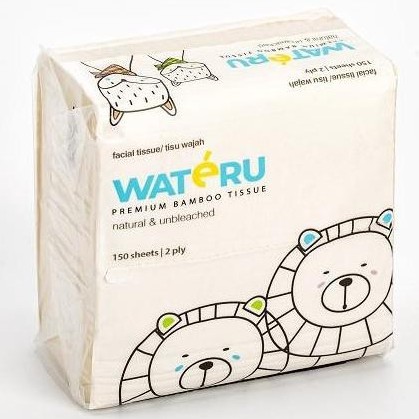 Wateru Premium Bamboo Tissue - Table Tissue 150's