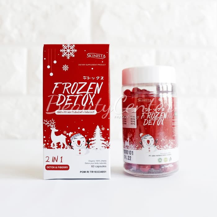 FROZEN DETOX 2IN1 60 KAPSUL ORIGINAL BPOM
