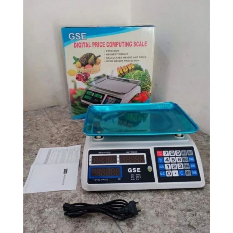 Timbangan Buah Digital 40 Kg GSE / Digital Scale