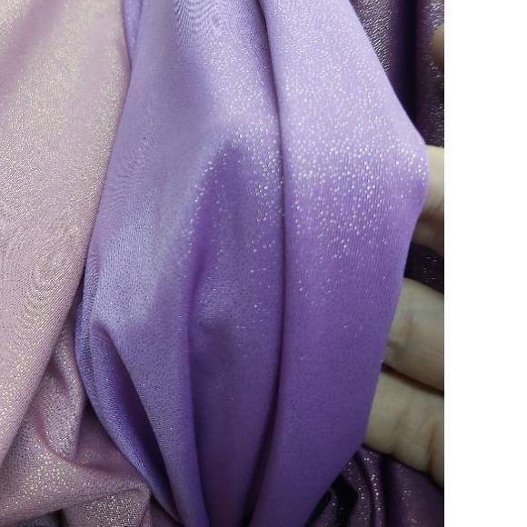 ☑ PROMOS kain spandek gliter bahan stretch elastis(tidak rontok)jersey metalik ←