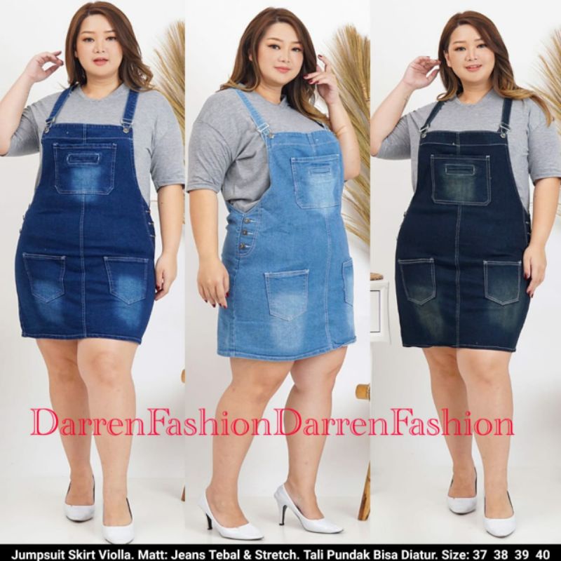 overall rok jeans pendek.Rok overall pendek jumbo .Rok Overall Wanita bahan jeans