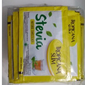 Tropicana Slim Stevia Isi 25 Sachet