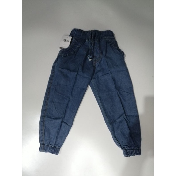 Joger Jeans Anak Perempuan Rample 468 (1 - 4 Tahun)