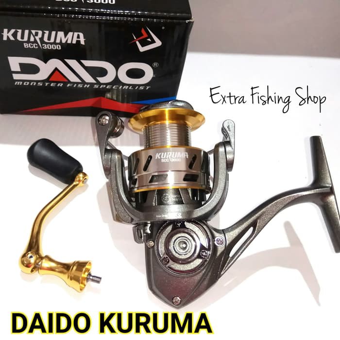 Jual REEL DAIDO KURUMA 3000 MAX DRAG KUAT Berkualitas